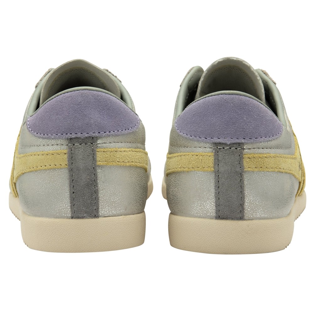 Gola Classics Women's Bullet Blaze Sneakers - Silver/Lemon/Lavender