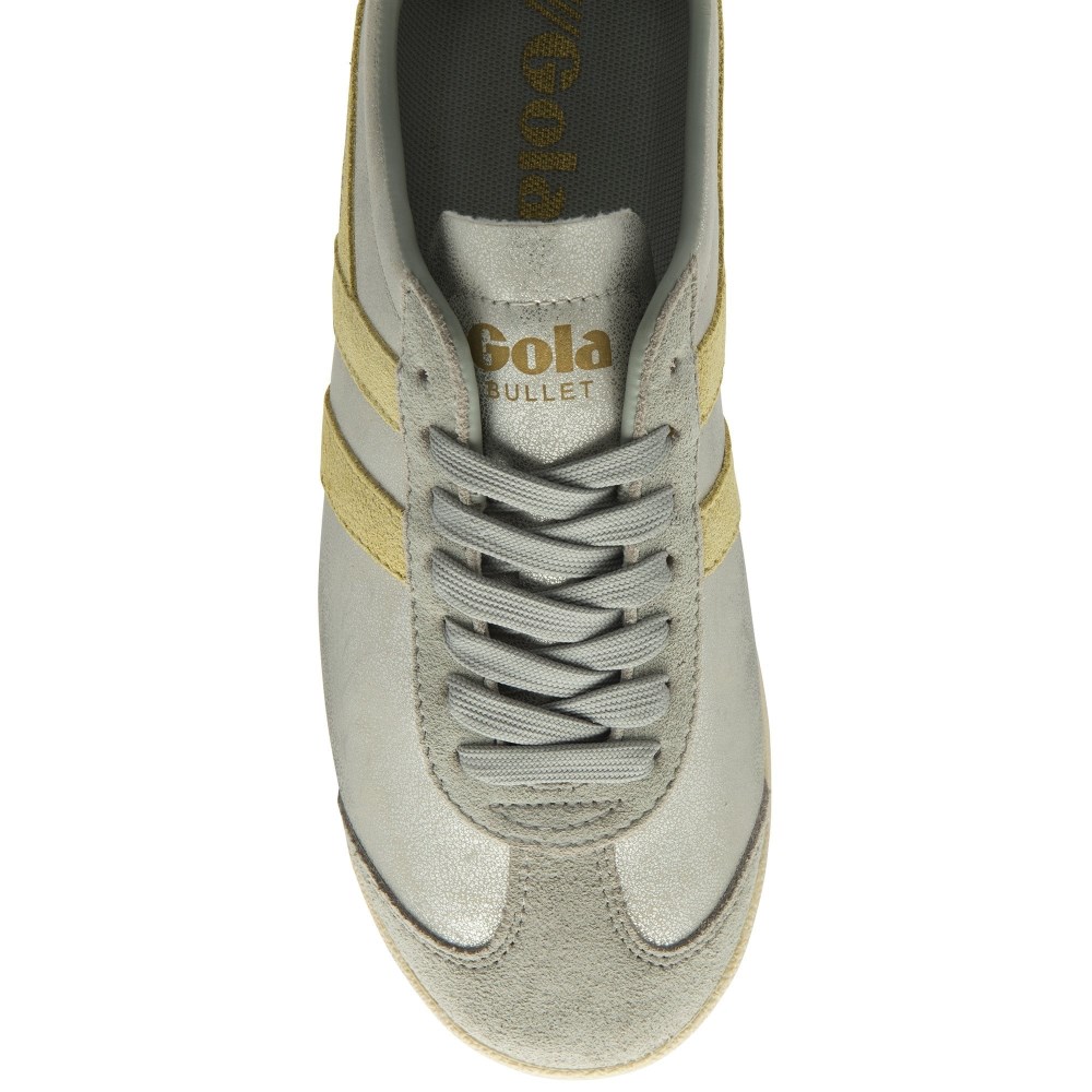 Gola Classics Women's Bullet Blaze Sneakers - Silver/Lemon/Lavender