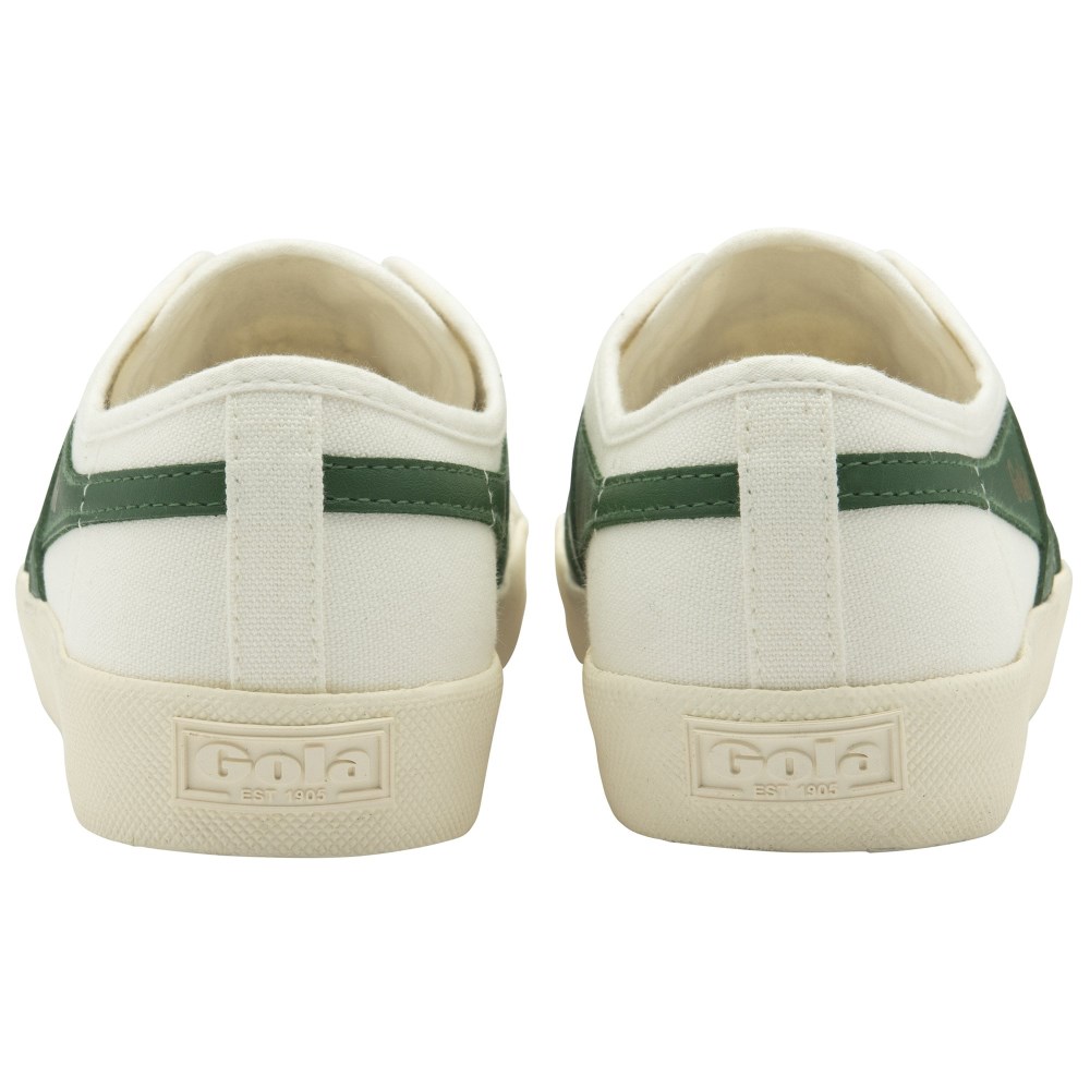Vegan Gola Classics Women's Coaster Slip - Off White/Green