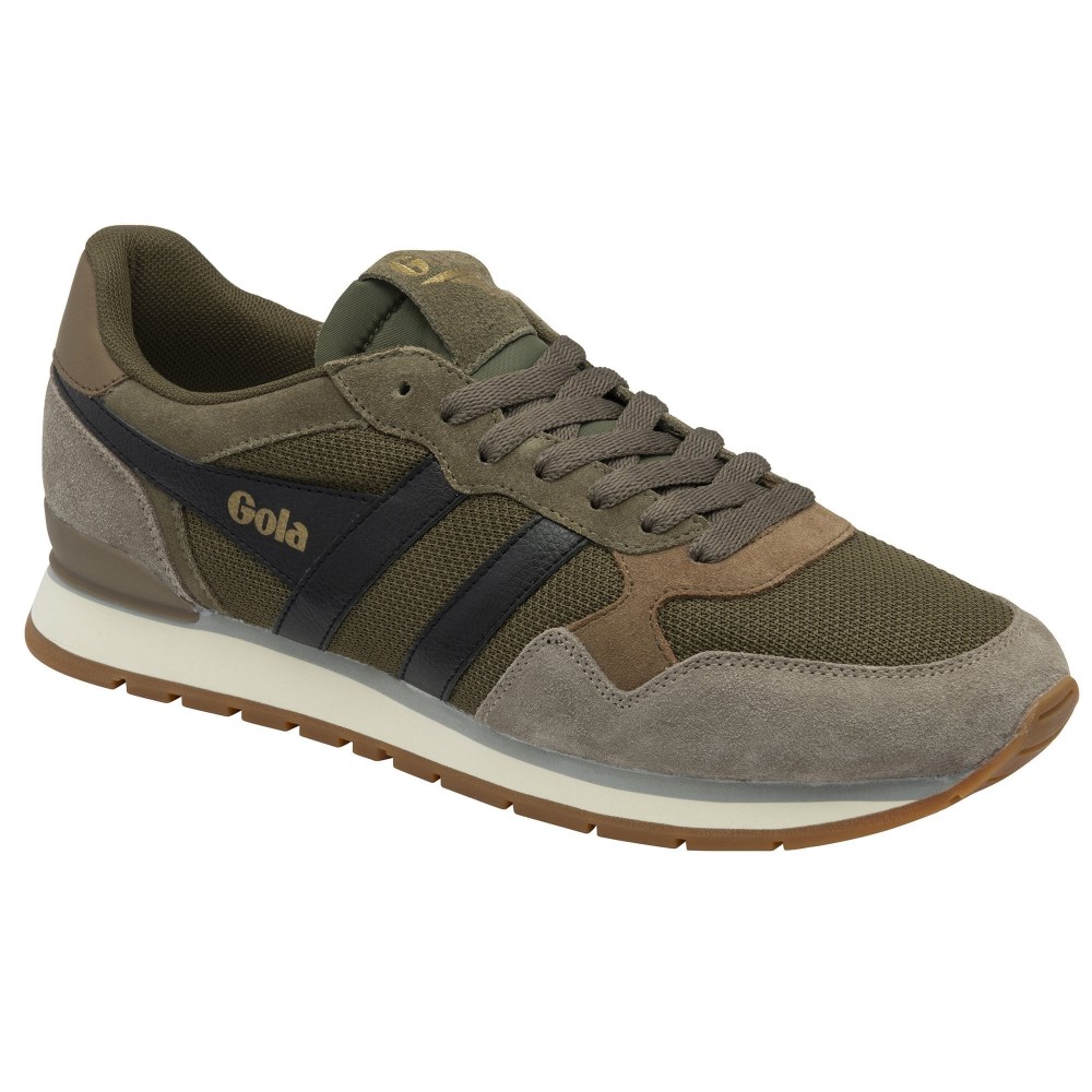 Gola Classics Men's Colorado Sneakers - Khaki/Rhino/Black