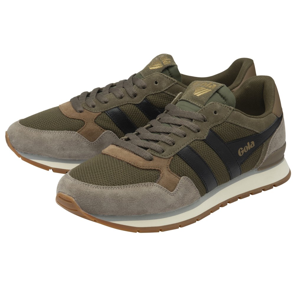 Gola Classics Men's Colorado Sneakers - Khaki/Rhino/Black