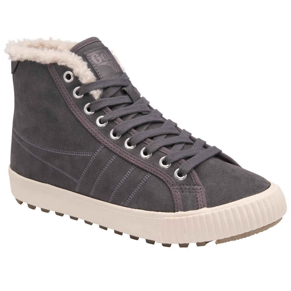 Gola Classics Women's Nordic High Plimsolls - Ash