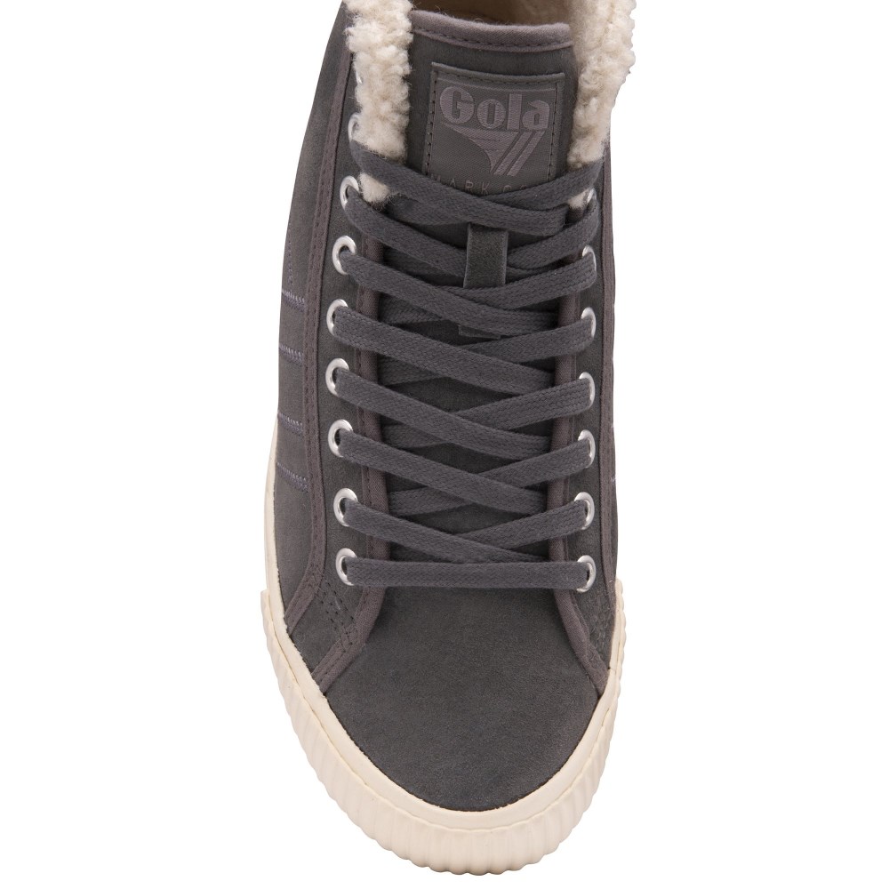 Gola Classics Women's Nordic High Plimsolls - Ash