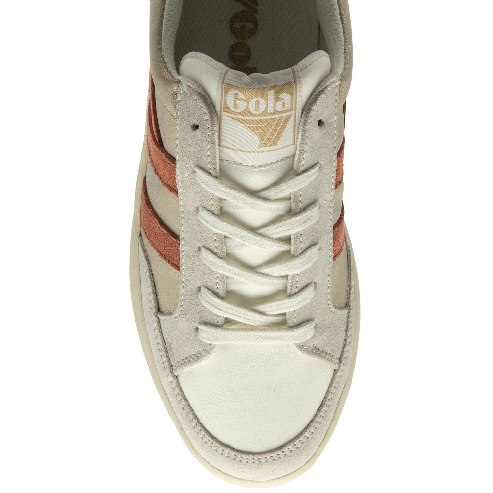 Gola Classics Women's Superslam Blaze Sneakers - Gold/Orange Spice/Sun