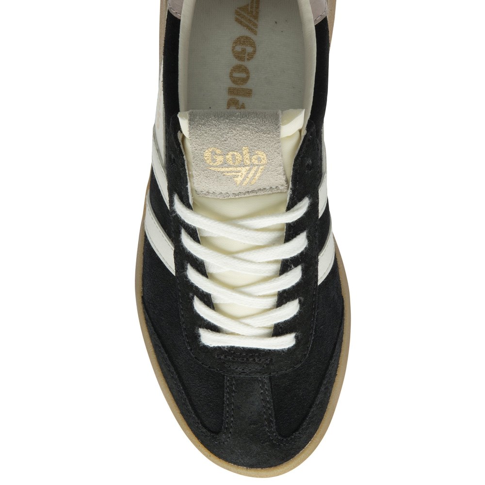 Gola Classics Women's Athena Sneakers - Black/Off White/Rose/Gum