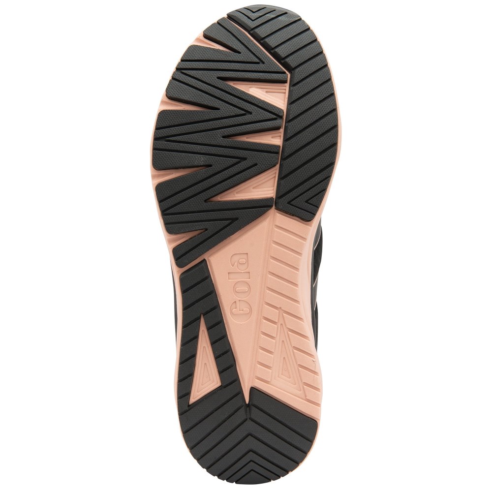 Gola Performance Women's Typhoon Sneakers - Black/Pearl Pink