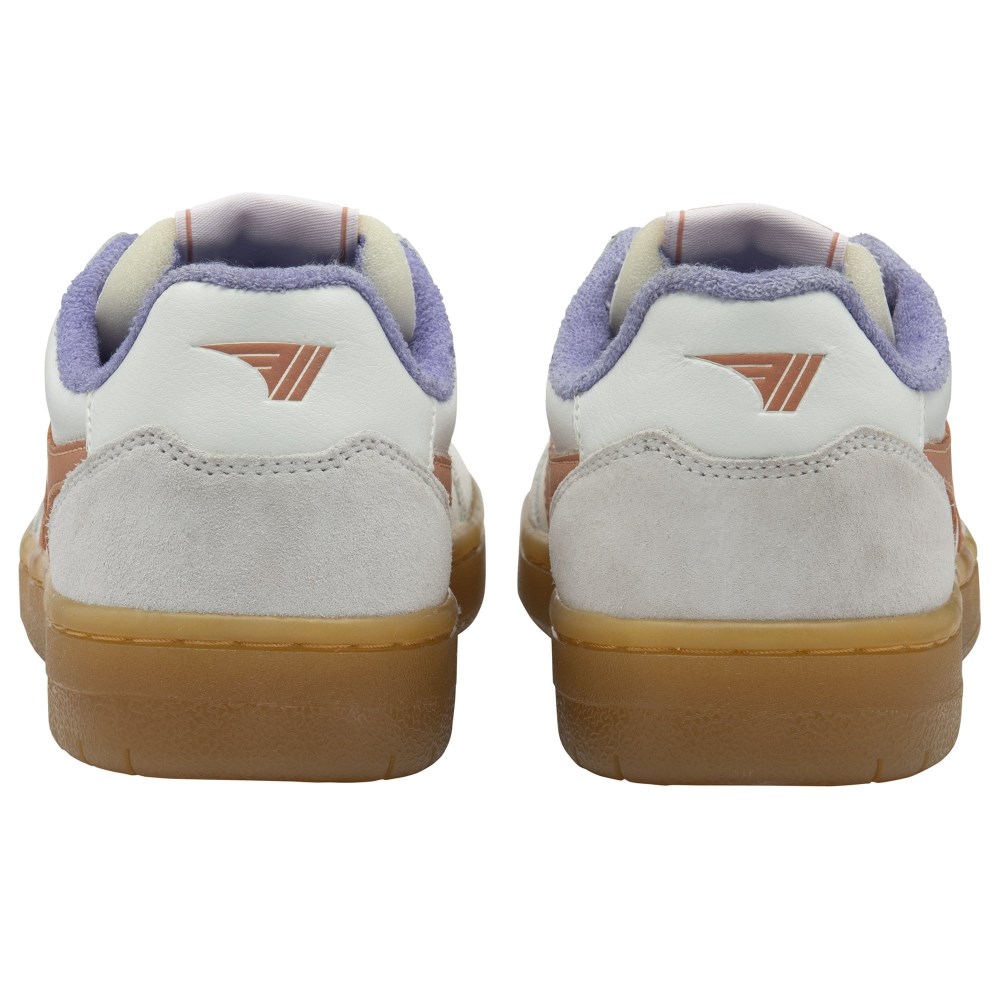 Gola Classics Women's Eagle '86 Sneakers - White/Terracotta/Wisteria/Gum