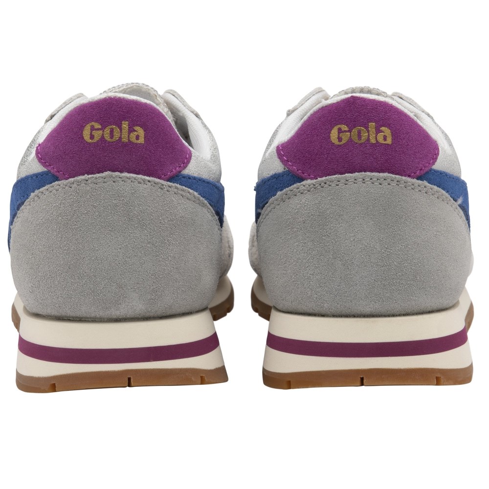 Gola Classics Women's Daytona Blaze Sneakers - White/Sapphire/Foxglove