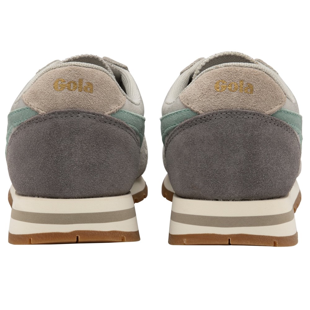 Gola Classics Women's Daytona Blaze Sneakers - Silver/Green Mist/Feather Grey