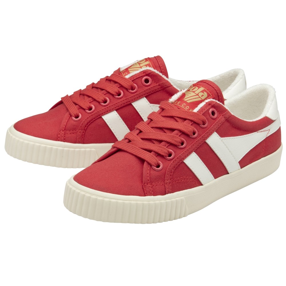 Vegan Gola Classics Women's Tennis Mark Cox Sneakers - Coral/Off White