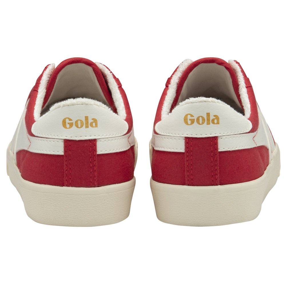Vegan Gola Classics Women's Tennis Mark Cox Sneakers - Coral/Off White