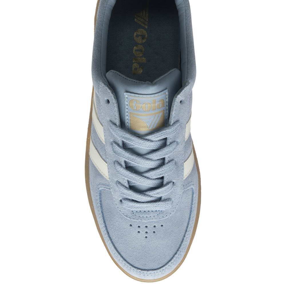 Gola Classics Women's Grandslam Suede Sneakers - Air/Off White/Gum