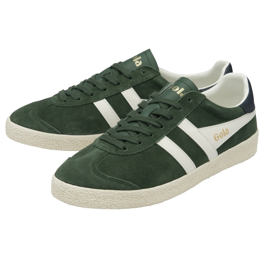 Gola Classics Men's Medallist Sneakers - Evergreen/Off White/Navy