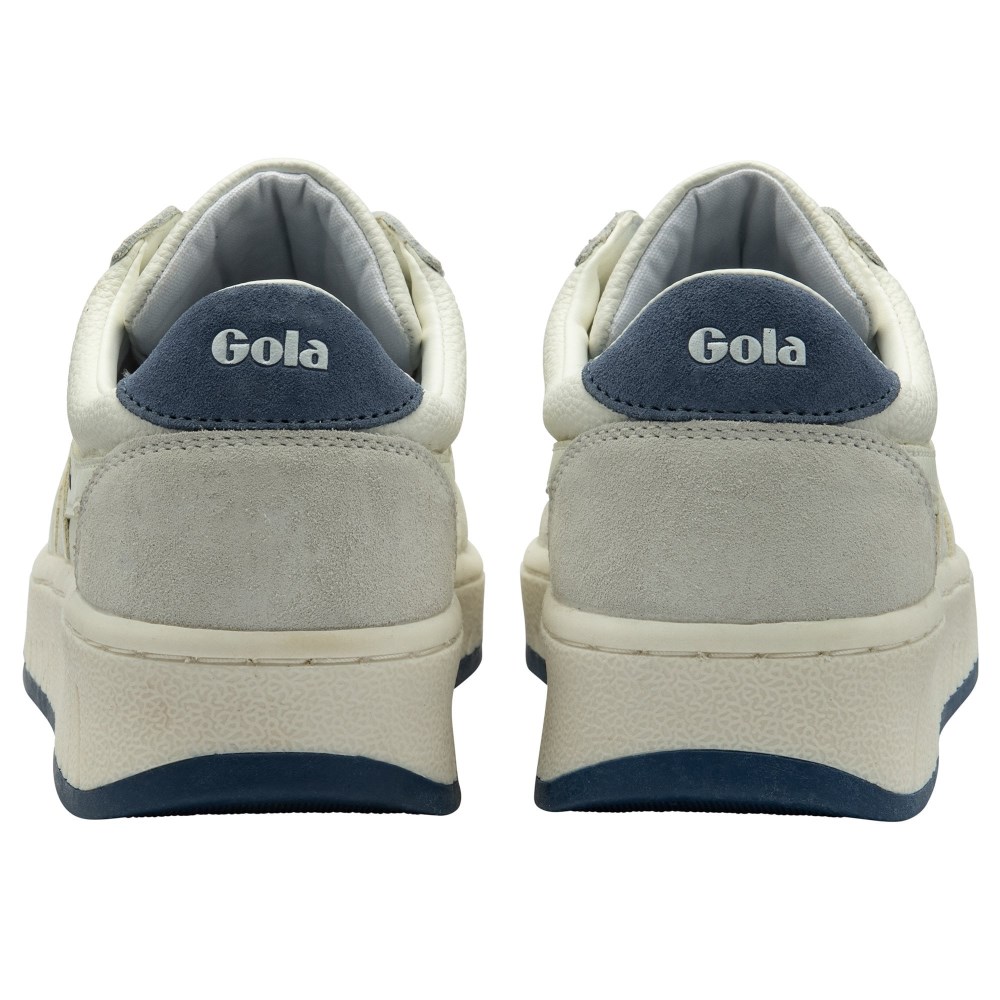 Gola Classics Women's Grandslam '88 Sneakers - White/White/Moonlight