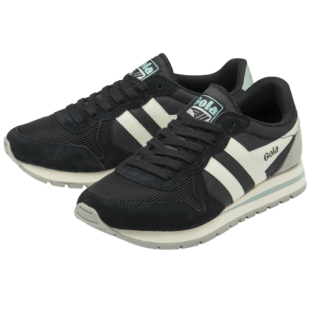 Gola Classics Women's Daytona Sneakers - Black/Off White/Surf