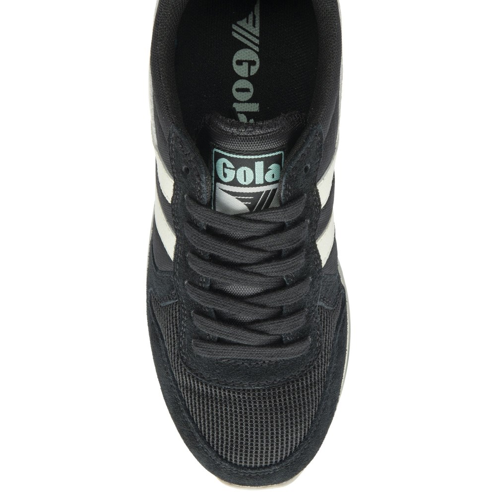 Gola Classics Women's Daytona Sneakers - Black/Off White/Surf