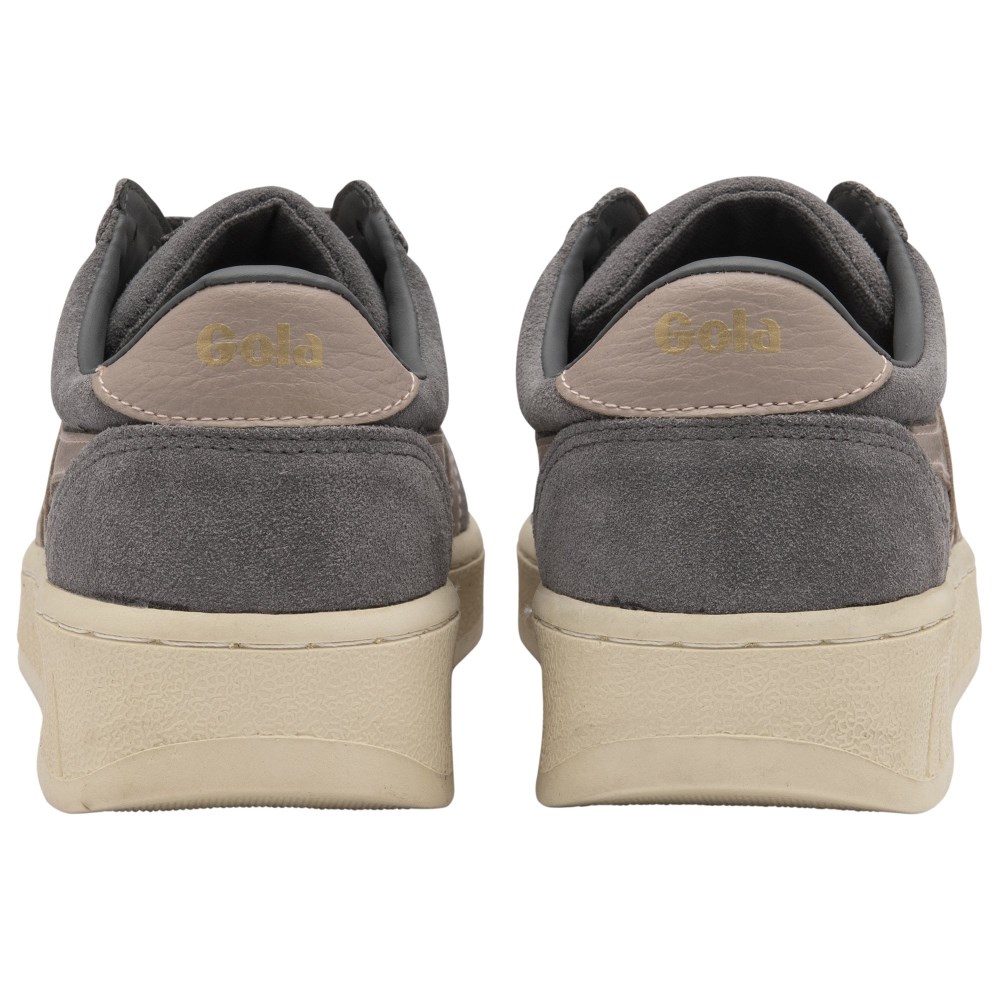 Gola Classics Women's Grandslam Suede Sneakers - Ash/Blossom