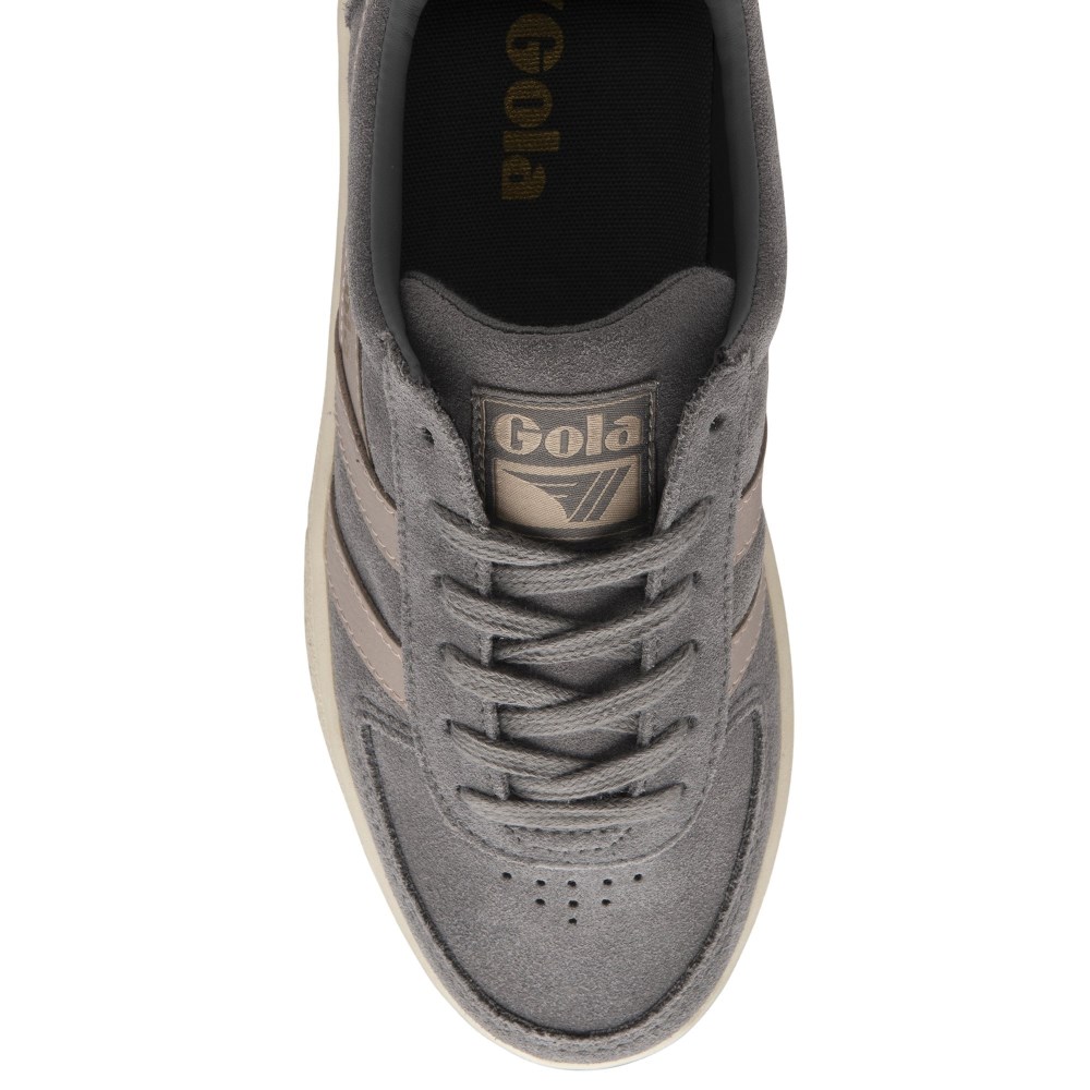 Gola Classics Women's Grandslam Suede Sneakers - Ash/Blossom