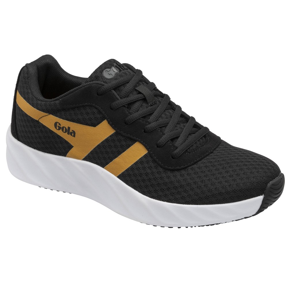 Gola Performance Men's Draken Sneakers - Black/Deep Sun
