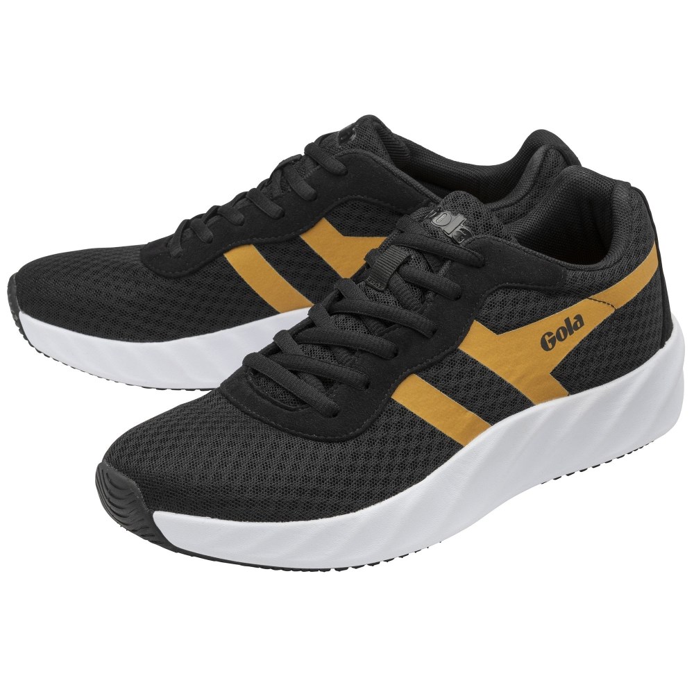 Gola Performance Men's Draken Sneakers - Black/Deep Sun