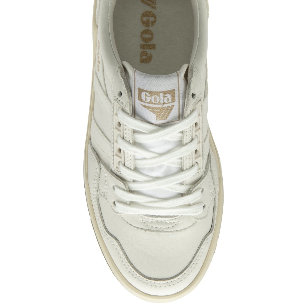 Gola Classics Women's Challenge Sneakers - White/White/White