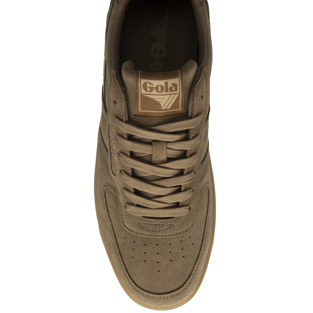 Gola Classics Men's Hawk Suede '86 Sneakers - Tobacco/Gum