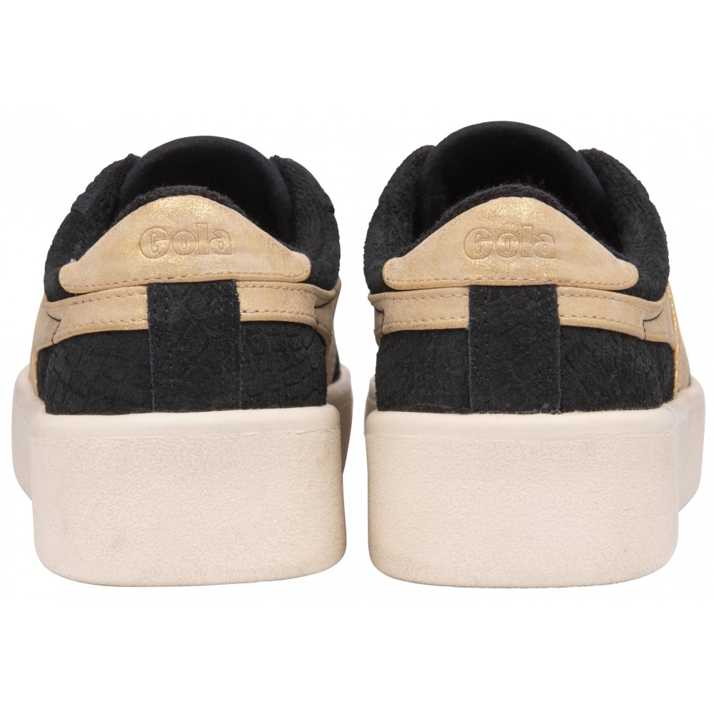 Gola Classics Women's Baseline Mark Cox Mirror - Black/Gold