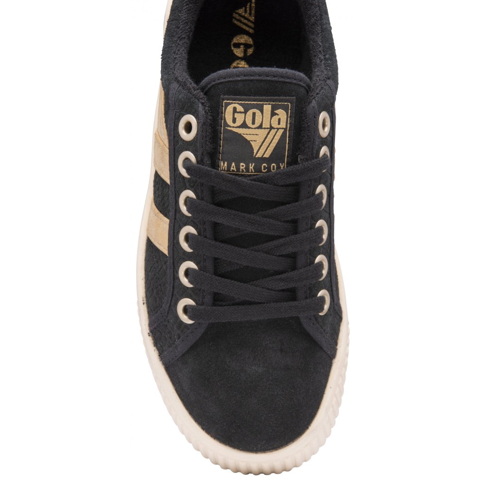 Gola Classics Women's Baseline Mark Cox Mirror - Black/Gold