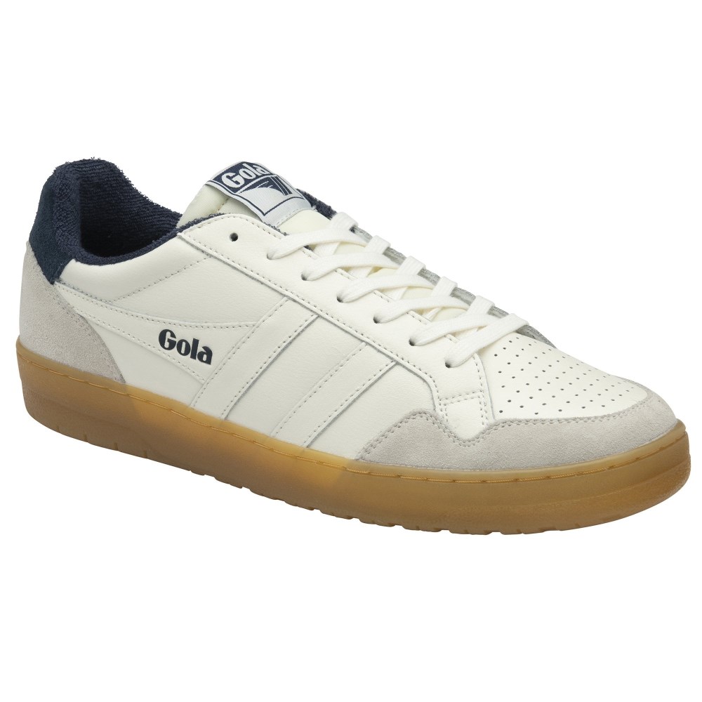 Gola Classics Men's Eagle '86 Sneakers - Off White/Navy/Gum