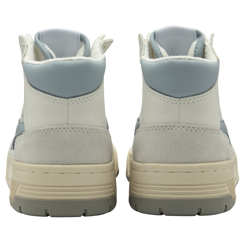Gola Classics Women's Allcourt High Sneakers - White/Ice Blue