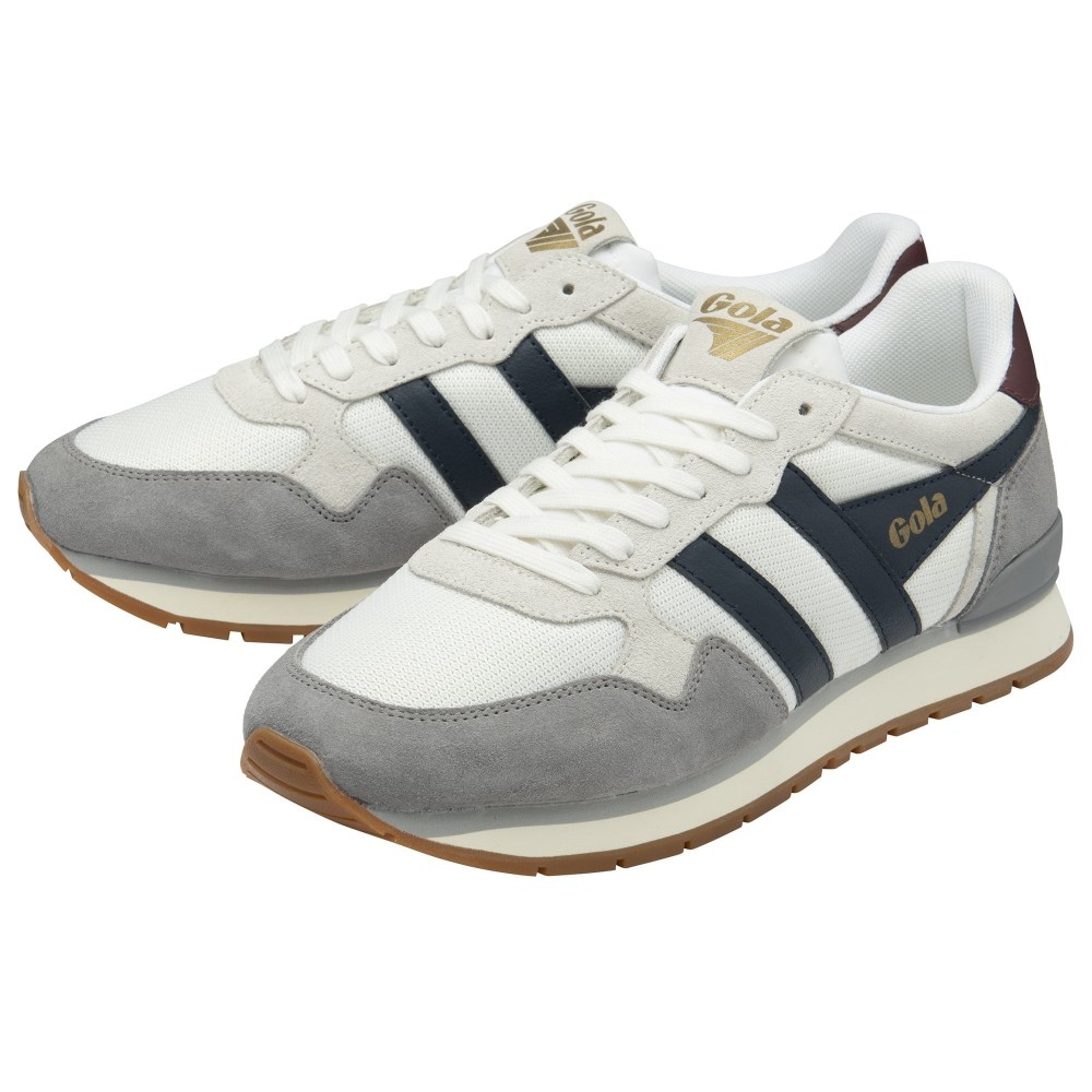 Gola Classics Men's Colorado Sneakers - White/Cement/Navy
