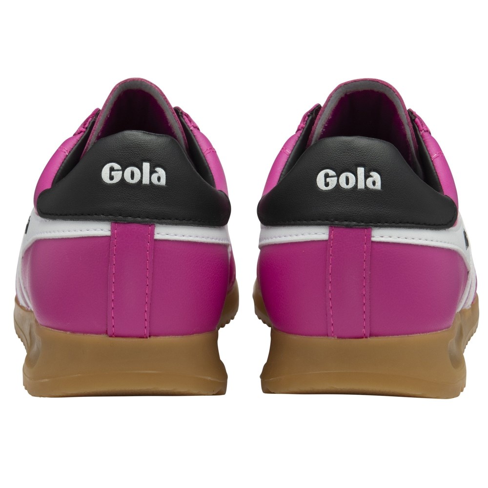Gola Classics Women's Stadium Sneakers - Shocking Pink/White/Black