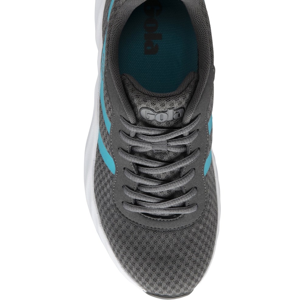 Gola Performance Women's Draken Sneakers - Charcoal/Teal