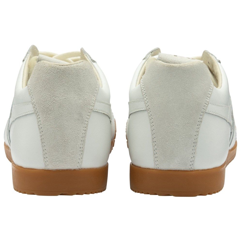Gola Classics Men's Harrier 001 Sneakers - White/White/Gum