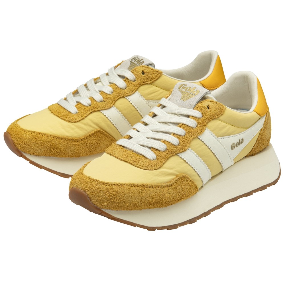 Gola Classics Women's Arizona Sneakers - Pollen/Sun/Off White