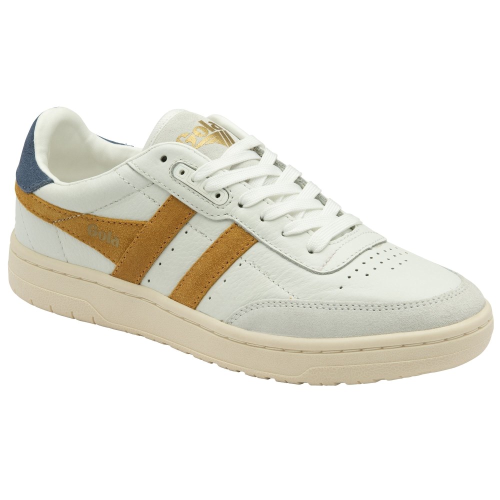 Gola Classics Women's Falcon Sneakers - White/Sun/Moonlight