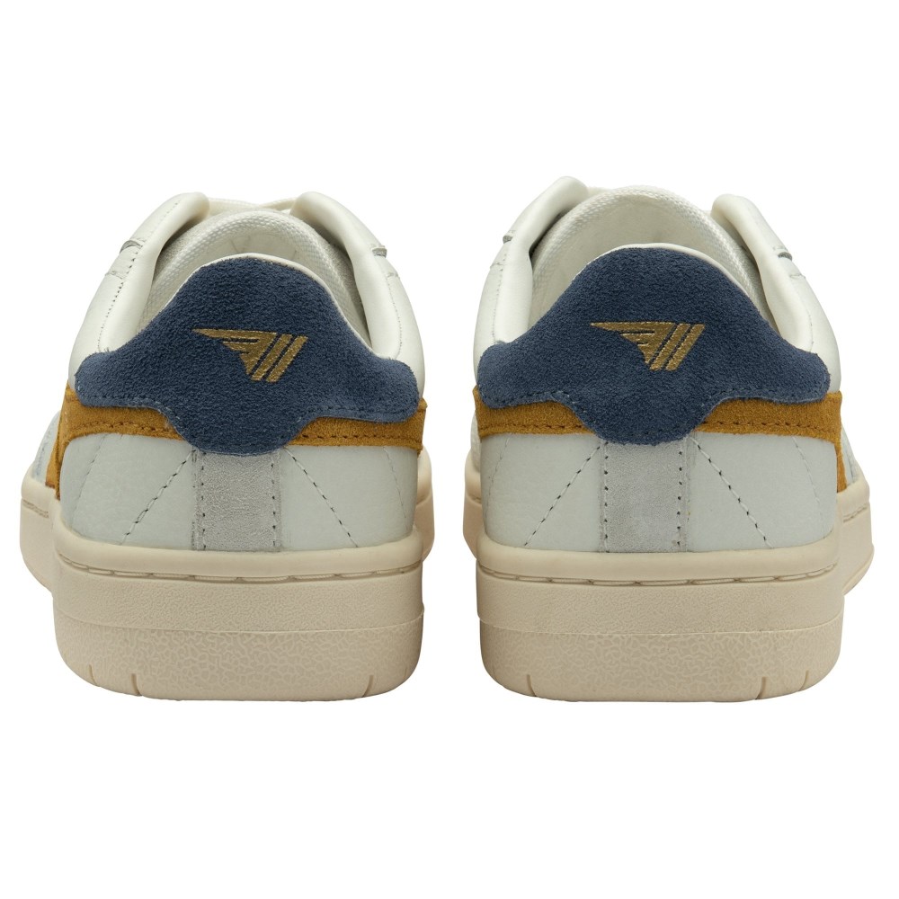Gola Classics Women's Falcon Sneakers - White/Sun/Moonlight