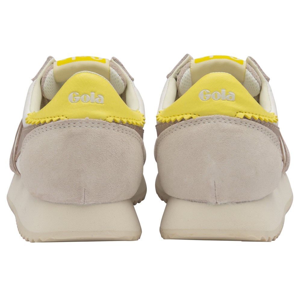 Gola Classics Women's Boston '78 Sneakers - Off White/Blossom/Limelight