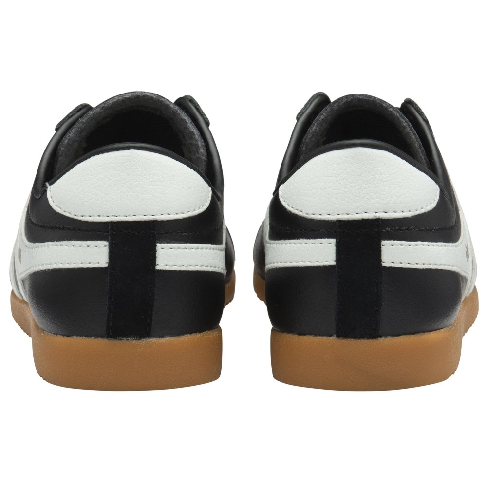 Gola Classics Women's Bullet Leather Sneakers - Black/White/Gum