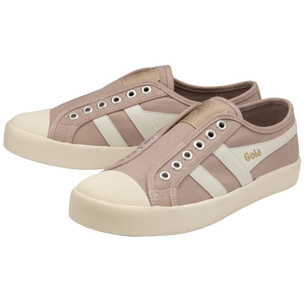 Vegan Gola Classics Women's Coaster Slip - Blossom/Off White