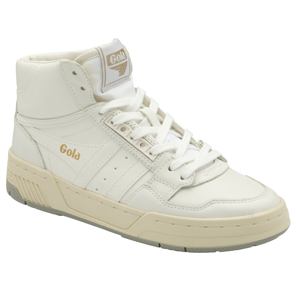Gola Classics Women's Challenge High Sneakers - White/White/White