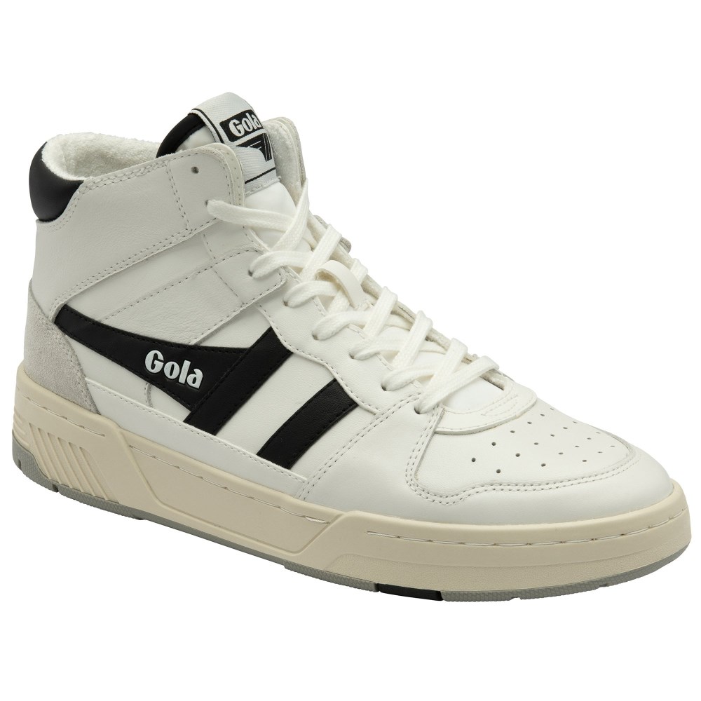 Gola Classics Men's Allcourt High Sneakers - White/Black