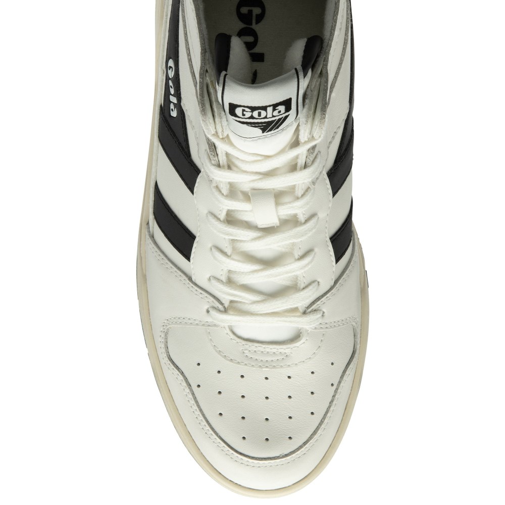 Gola Classics Men's Allcourt High Sneakers - White/Black