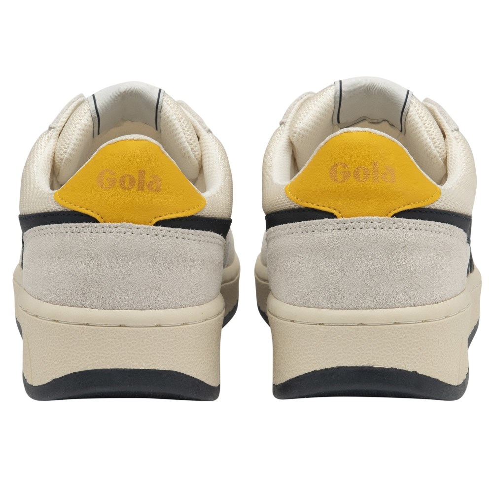 Gola Classics Men's Superslam Mesh Sneakers - Off White/Navy/Sun