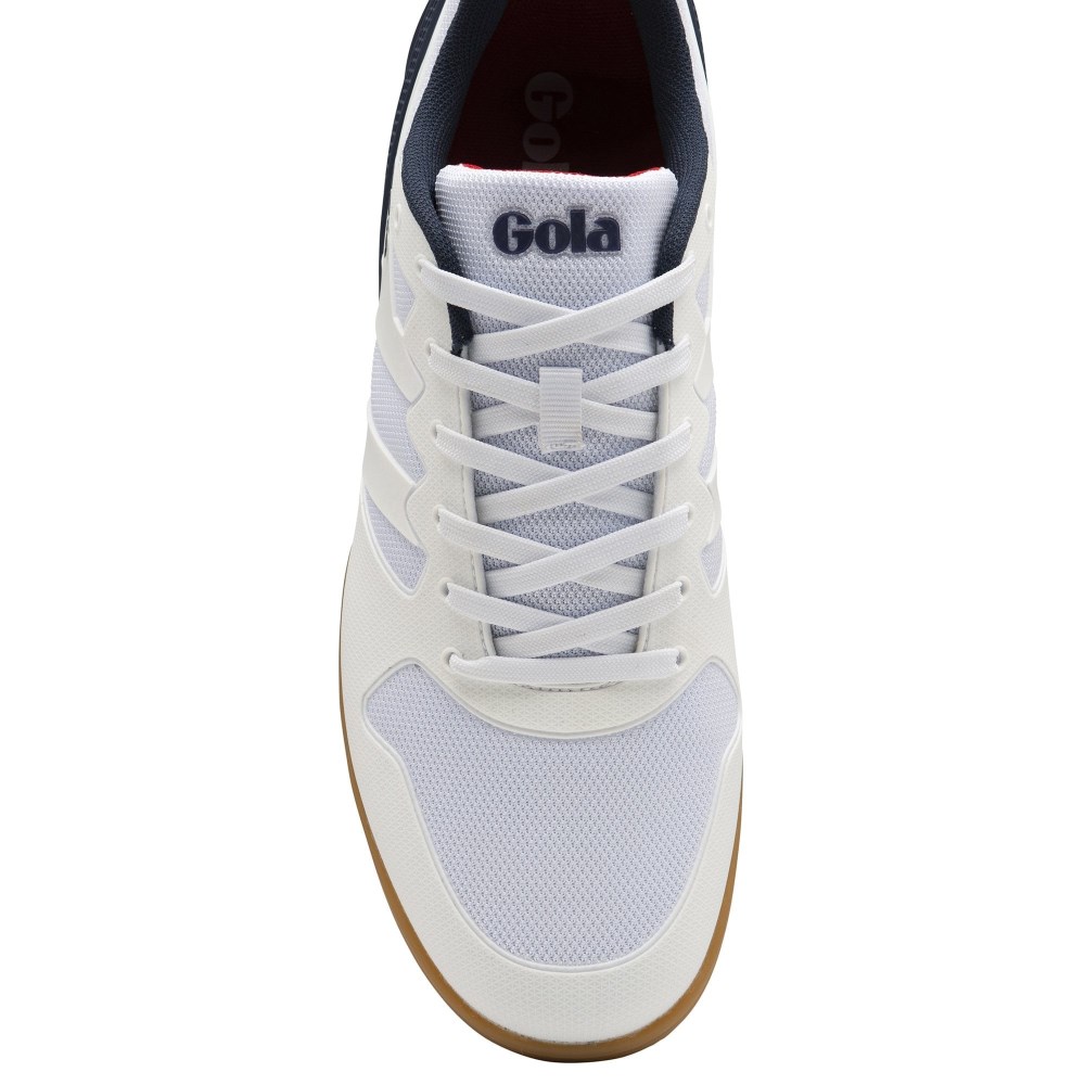 Gola Performance Men's Echo TX Sneakers - White/Navy/Red
