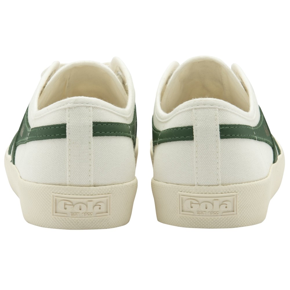 Vegan Gola Classics Women's Coaster - Off White/Green
