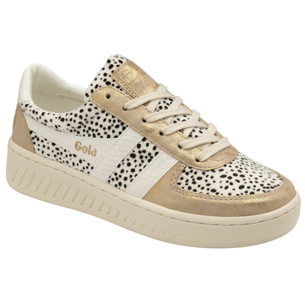 Gola Classics Women's Grandslam Mamba Sneakers - Cheetah/Gold