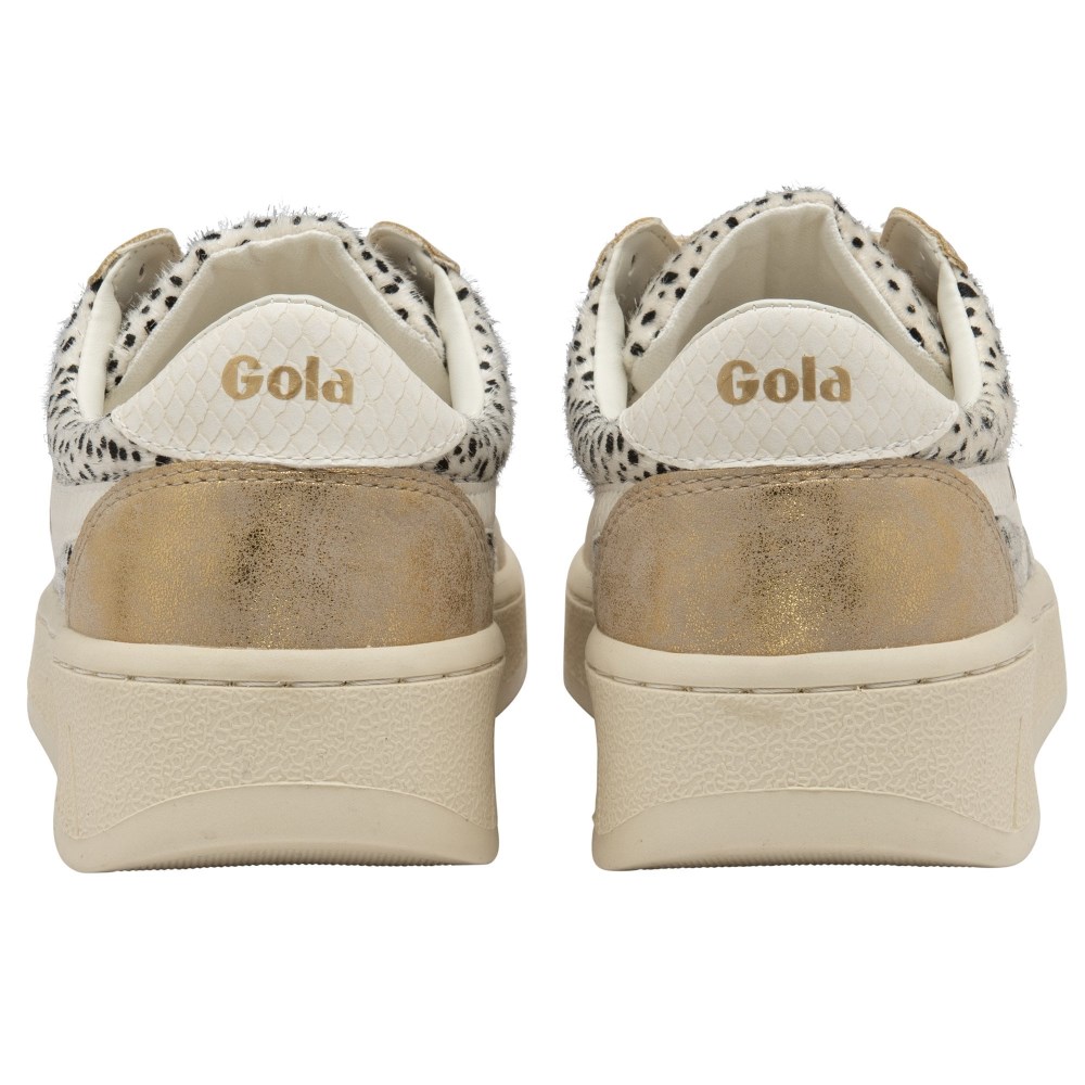 Gola Classics Women's Grandslam Mamba Sneakers - Cheetah/Gold
