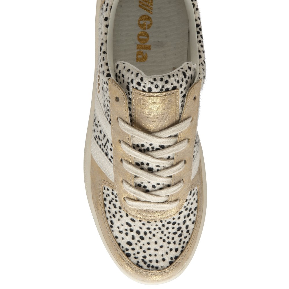 Gola Classics Women's Grandslam Mamba Sneakers - Cheetah/Gold