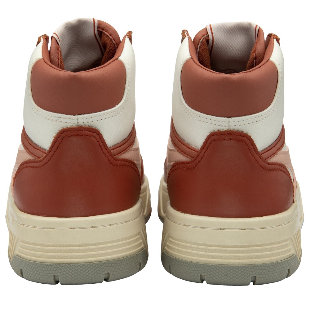 Gola Classics Women's Challenge High Sneakers - White/Orange Spice/Pearl Pink